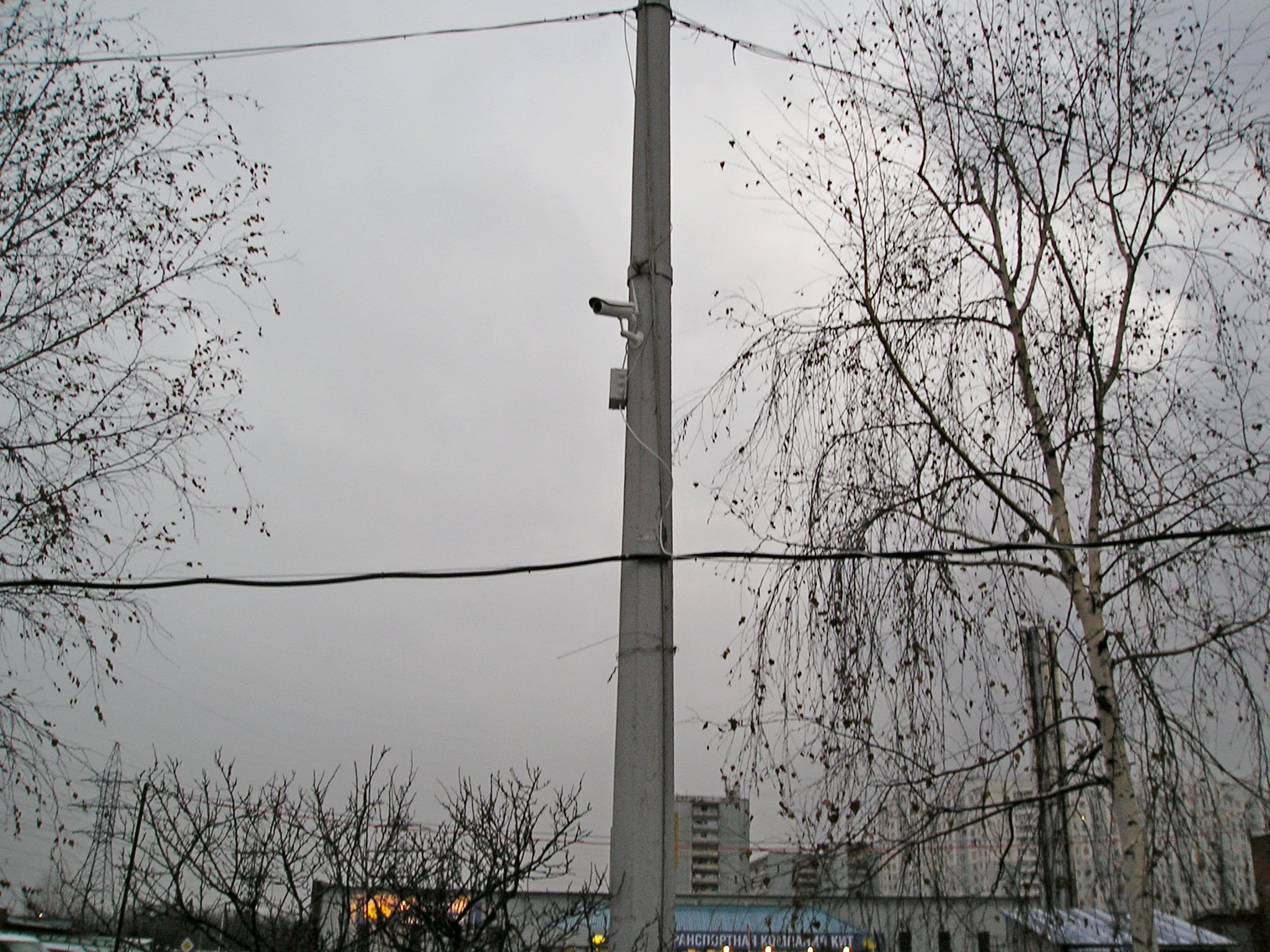 Монтаж уличной IP камеры Link- NC326G-IR с 3G модемом  на  Новорязанском Шоссе.
