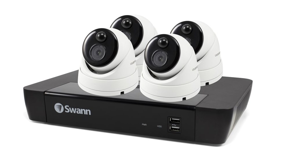 видеонаблюдение комплект с 2 камерами купить, видеонаблюдение комплект с 4 камерами цена